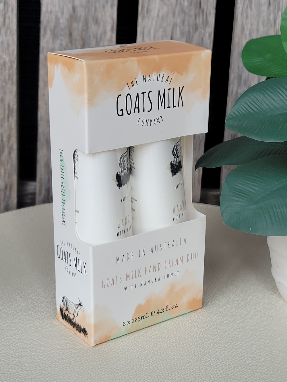 Goats Milk Hand Cream Duo - Manuka Honey - Picture 2 of 4